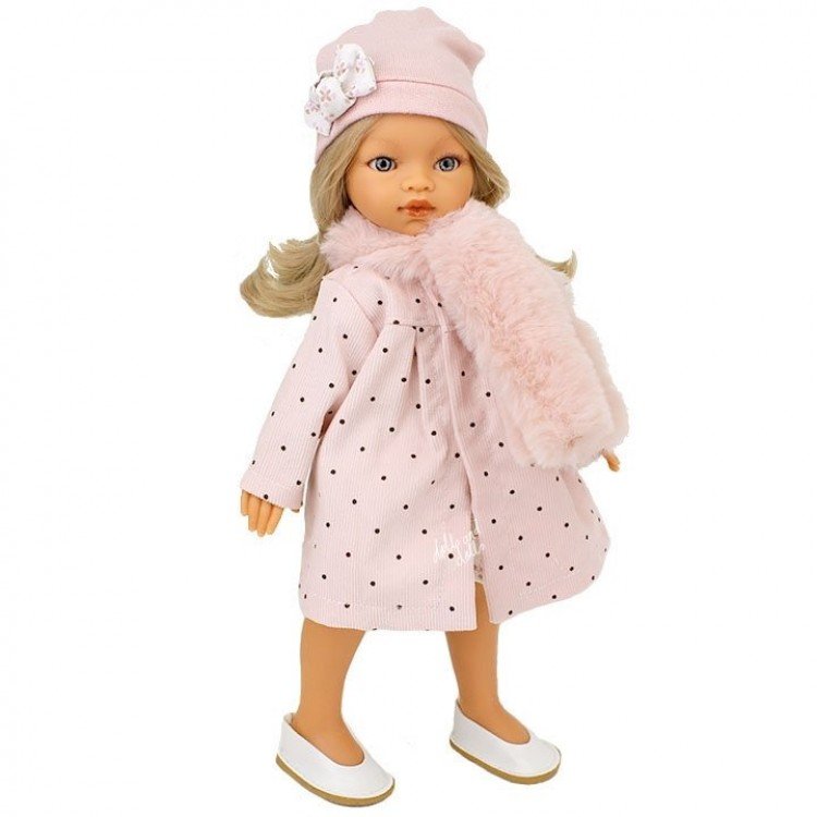 Bambola Antonio Juan 33 cm - Emily bionda con cappotto