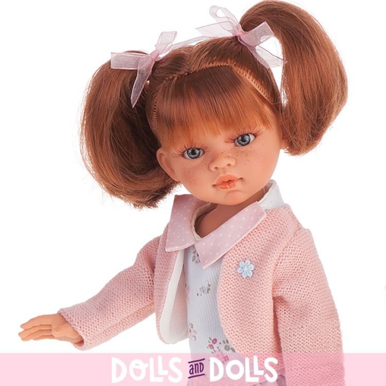 Bambola Antonio Juan 33 cm - Emily con due codini