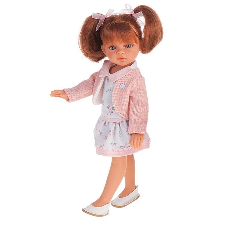 Bambola Antonio Juan 33 cm - Emily con due codini