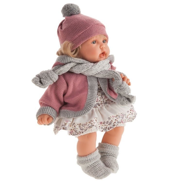 Bambola Antonio Juan 27 cm - Petit rosa coordinato Petit