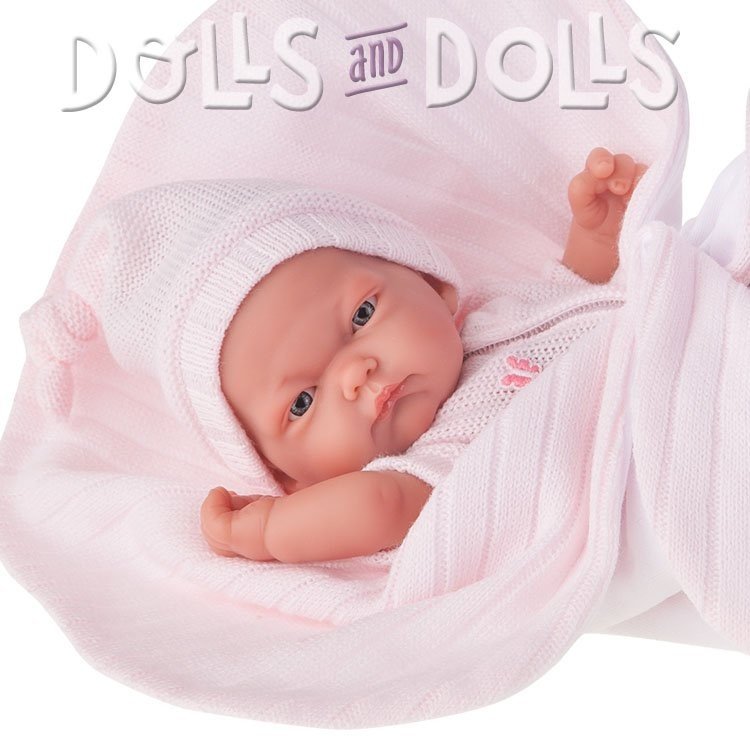 Bambola Antonio Juan 26 cm - Ragazza Pitu con coperta