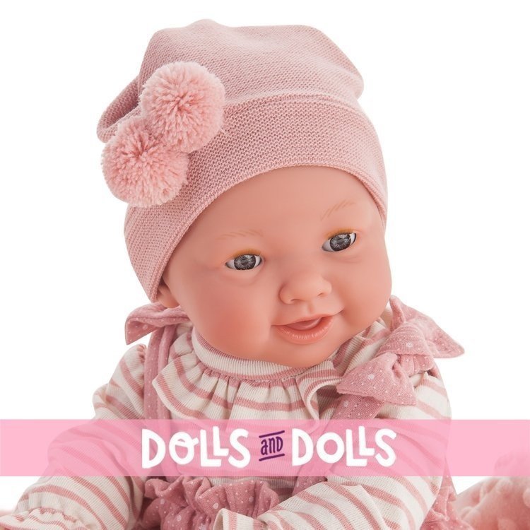Bambola Antonio Juan 42 cm - Mia Pee neonata con coperta