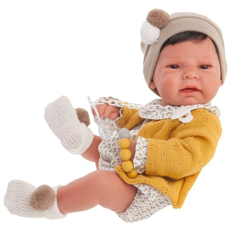 Bambola Antonio Juan 42 cm - Leone neonato con massaggiagengive