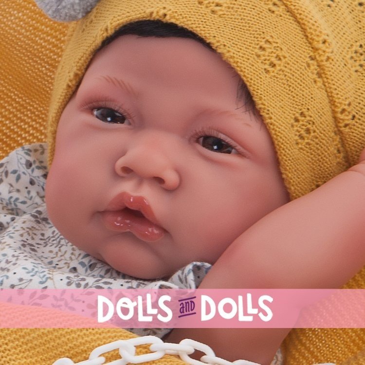 Bambola Antonio Juan 42 cm - Coperta coppia neonato