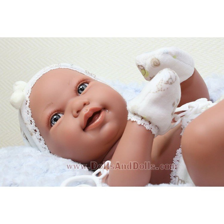 Bambola Antonio Juan 42 cm - Pipo cuscino neonato con ciuccio