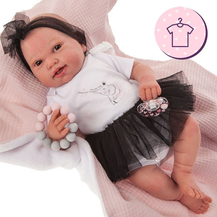 Completo per bambola Antonio Juan 40 - 42 cm - Collezione Sweet Reborn - Completo ballerina