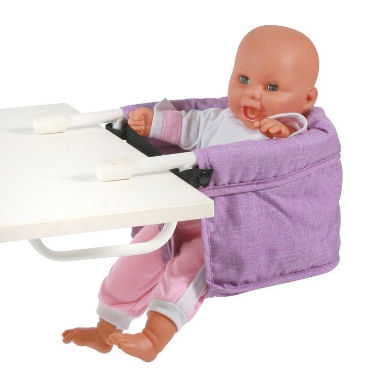 Sedia rialzata per tavolo per bambole a 60 cm - Bayer Chic 2000 - Lilla