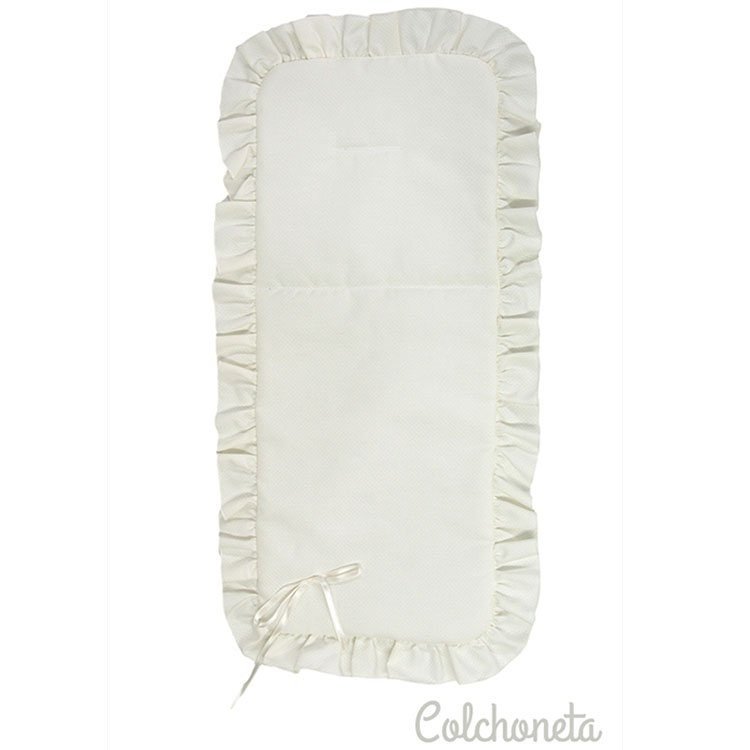 Fodera in piquet beige per passeggino Bebelux Big