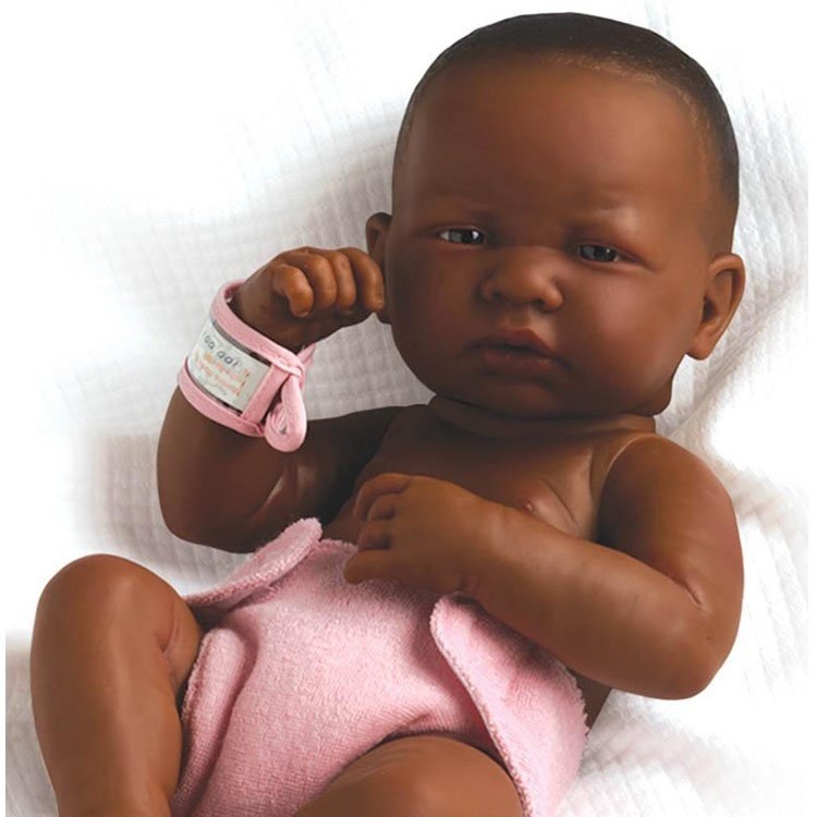 Berenguer Boutique bambola 36 cm - La neonata 18507N (bimba) afro-americana