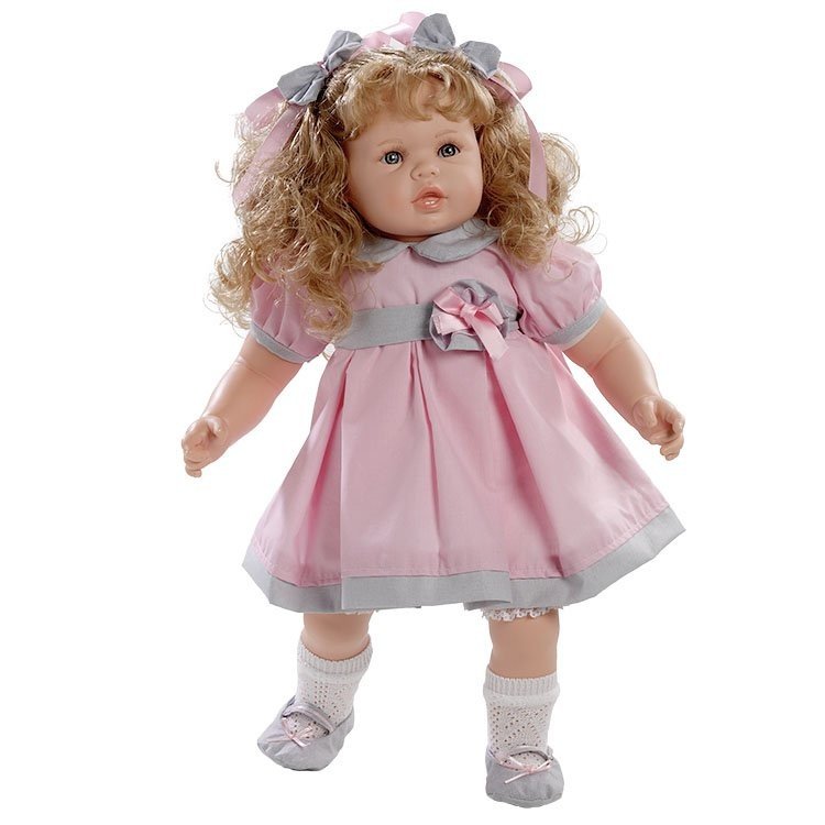 Bambola Berjuan 63 cm - Boutique bambole - Anne con vestito rosa