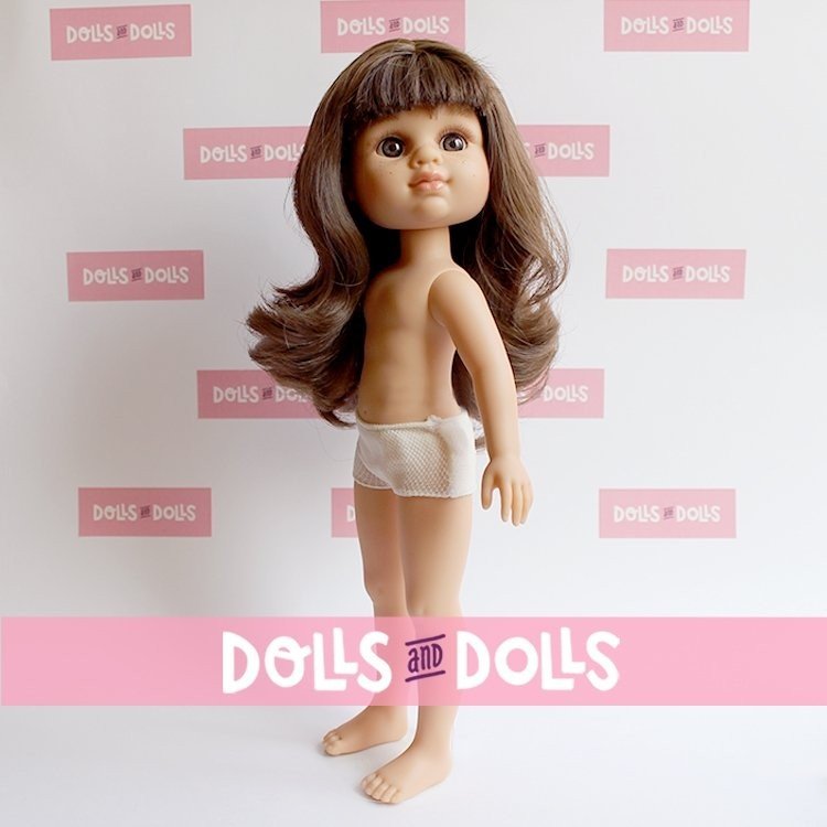 Bambola Berjuan 35 cm - Boutique bambole - My Girl bruna senza vestiti