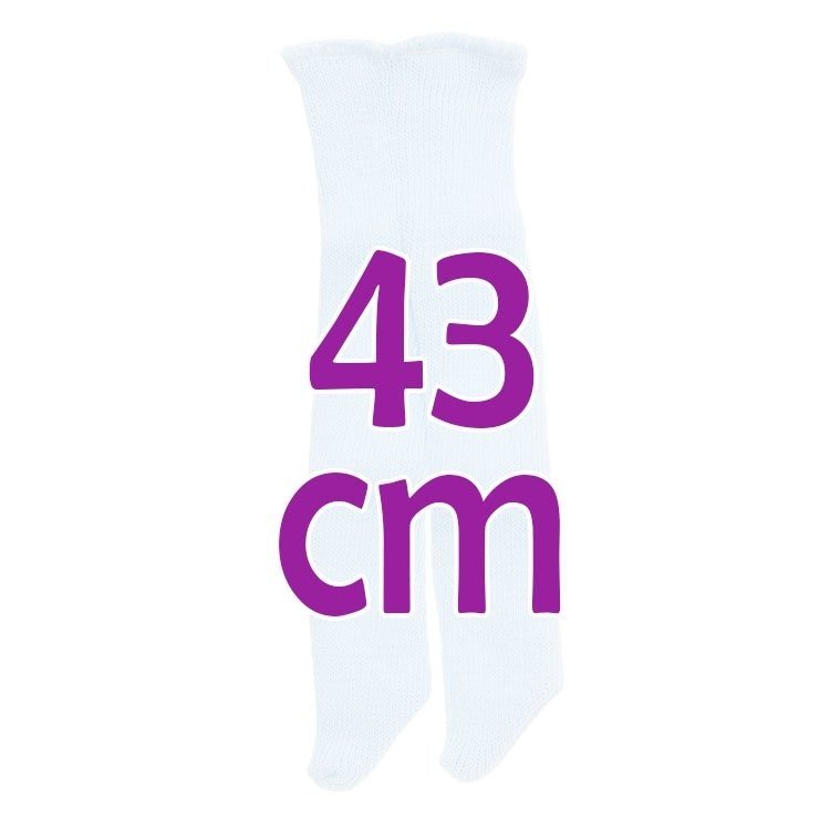 Complementi per bambola Así 43 cm - Collant azzurro