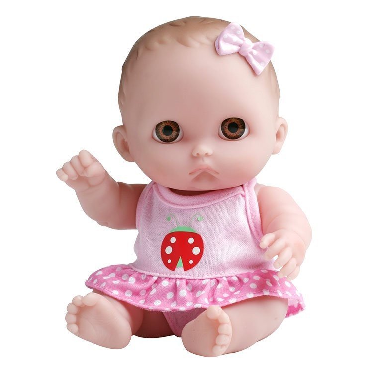 Bambola disegnata da Berenguer 21 cm - Lil' Cutesies - Mimi con nastro rosa