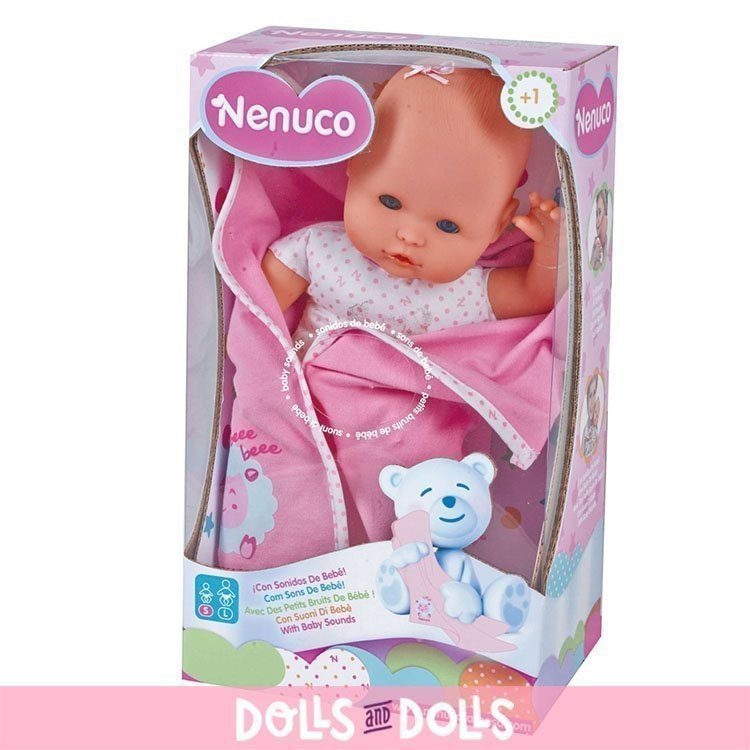 Bambola Nenuco 35 cm - Neonato con suoni da bambino