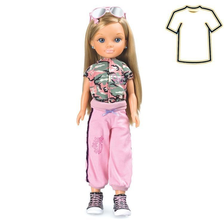 Nancy bambola vestito 43 cm - Bow Fashion Stylish - Mimetizado - Dolls And  Dolls - Negozio di Bambole da collezione