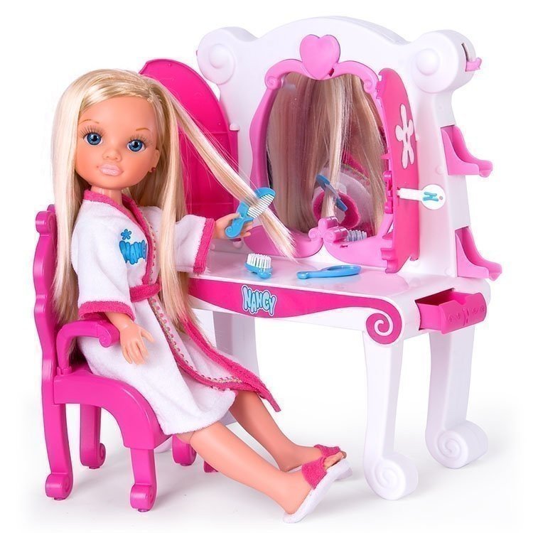 Complementi per la bambola Nancy 43 cm - Toilette magica