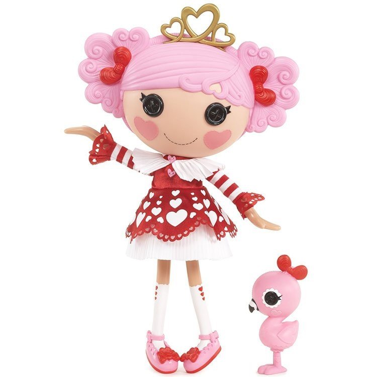 Bambola Lalaloopsy 31 cm - Queenie Red Heart