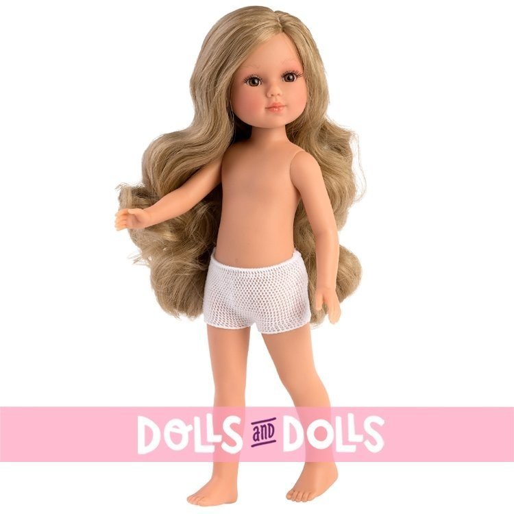 Bambola Llorens 31 cm - Alba senza vestiti