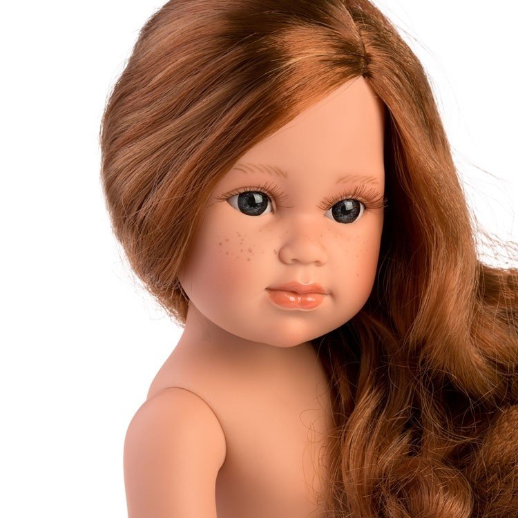 Bambola Llorens 42 cm - Abril multiposizionabile senza vestiti