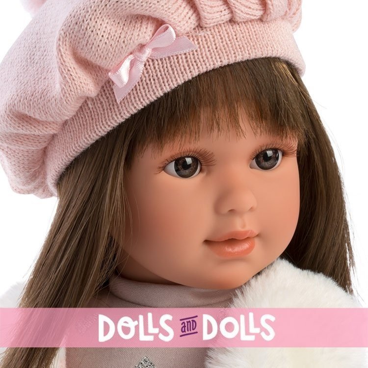 Bambola Llorens 40 cm - Leti con vestito e gilet