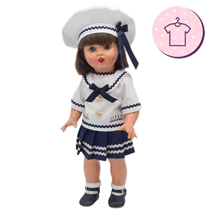 Completo per bambola Mariquita Pérez 50 cm - Vestito da marinaio 2021