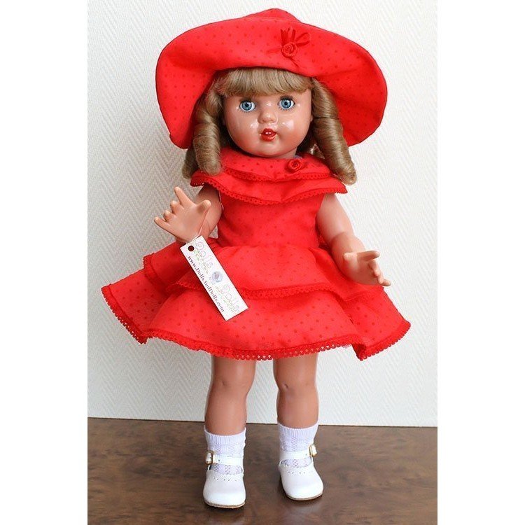 Mariquita Pérez - Abito rosso biondo speciale 75 ° anniversario