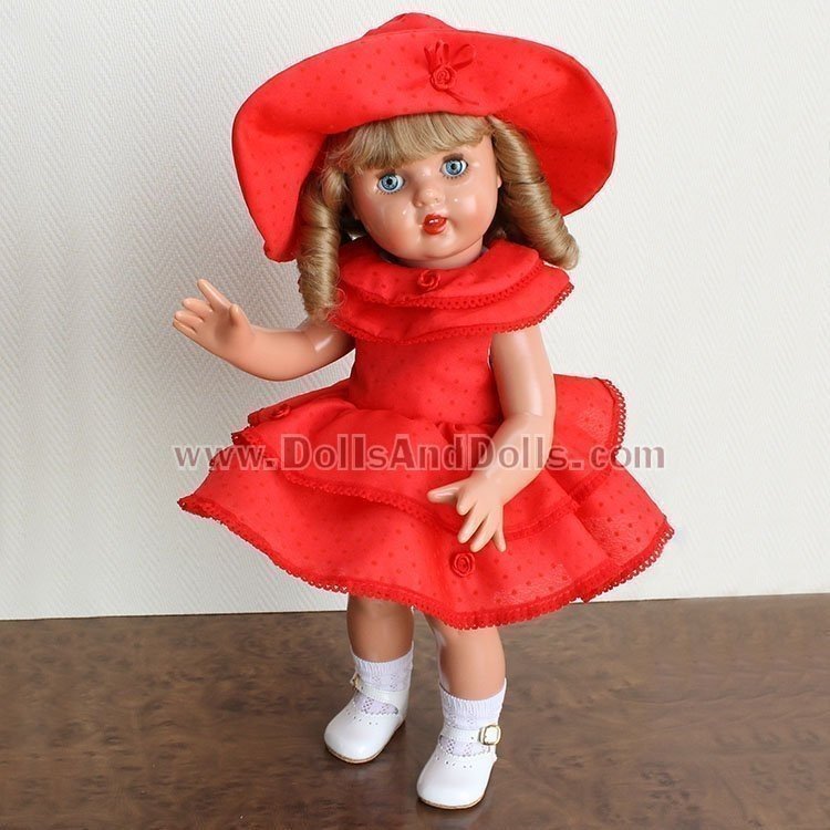 Mariquita Pérez - Abito rosso biondo speciale 75 ° anniversario