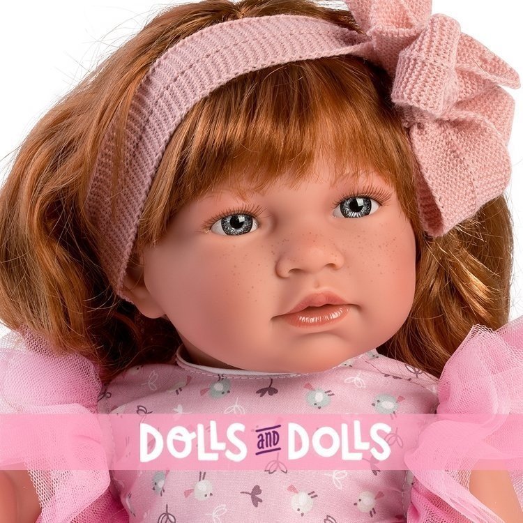 Bambola Así 46 cm - Noor con abito in tulle rosa