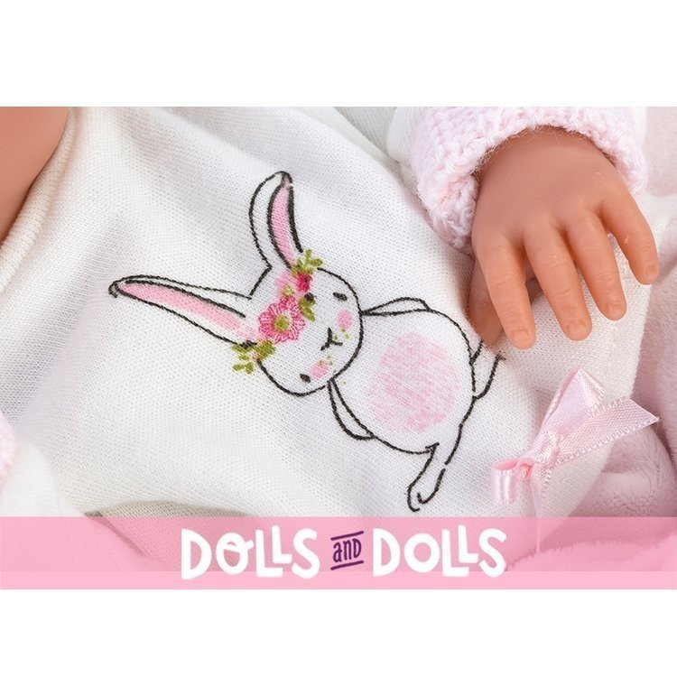 Bambola Llorens 35 cm - Bimba con cuscino