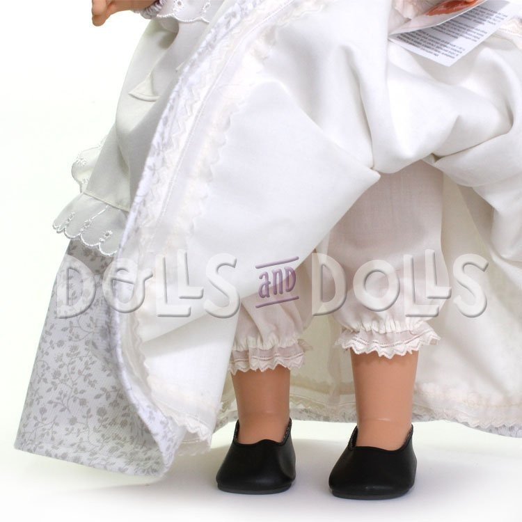 Bambola Paola Reina 42 cm - Doloretes con abito bianco (El Secreto de Puente Viejo)