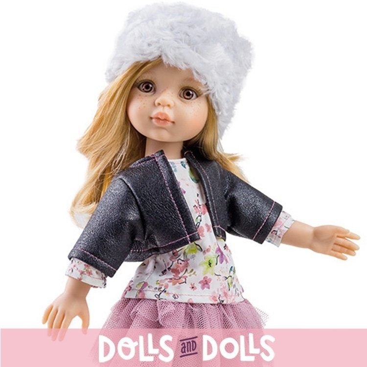 Bambola Paola Reina 32 cm - Las Amigas - Dasha con cappello di pelliccia