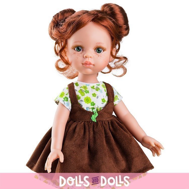 Bambola Paola Reina 32 cm - Las Amigas - Cristi con vestito marrone