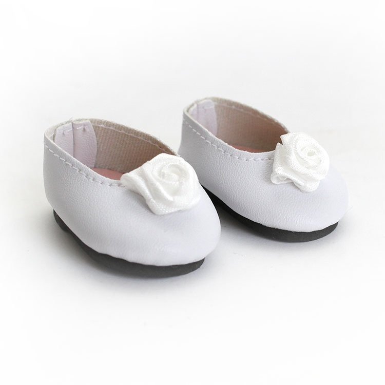 Bambola Paola Reina Complements 32 cm - Las Amigas - Scarpine bianche con fiore bianco