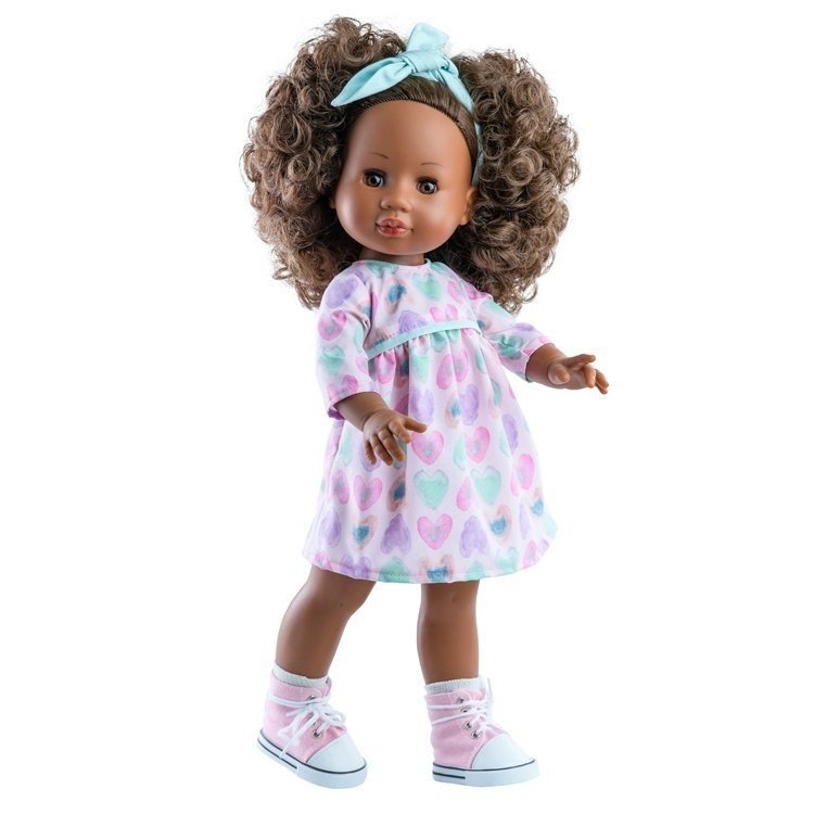 Bambola Paola Reina 45 cm - Soy tú - Abito Amor con cuore