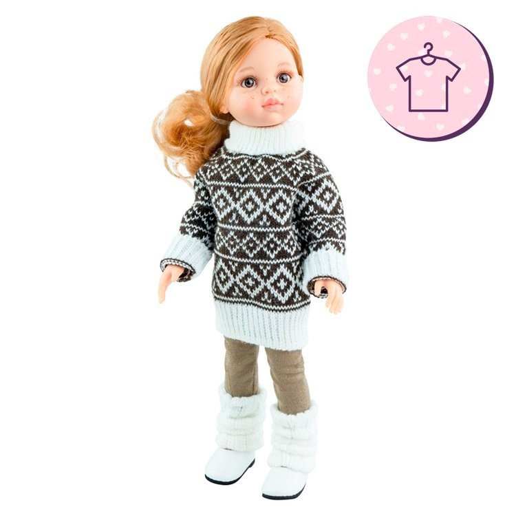 Completo per bambola Paola Reina 32 cm - Las Amigas - Dasha con bordi