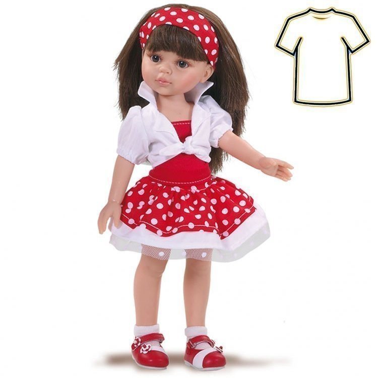 Completo bambola Paola Reina 32 cm - Las Amigas - Dress Carol
