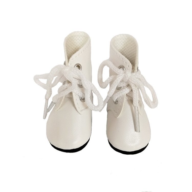 Accessori per bambola Paola Reina 32 cm - Las Amigas - Stivali bianchi con lacci