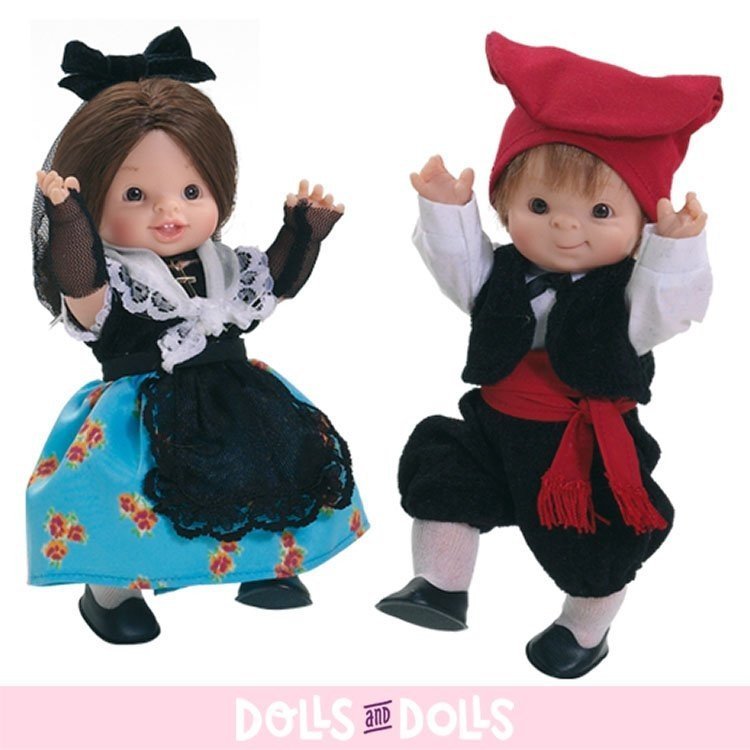 Paola Reina 02114 Bambola Ines 21 Cm, Multicolore, Alta Qualità E Artigianalità Spagnola