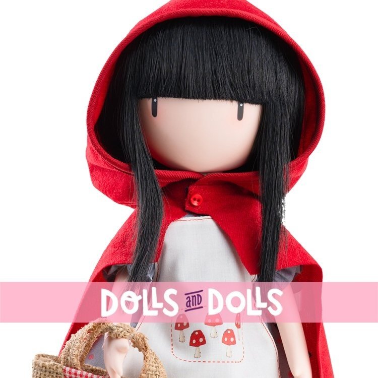 Bambola Paola Reina 32 cm - Bambola Gorjuss di Santoro - Little Red Riding Hood