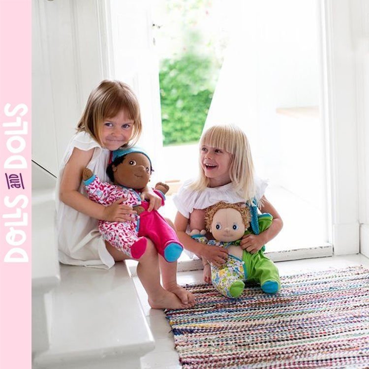 Rubens Barn doll Completo 45 cm - Rubens Baby - Pigiama Rosa