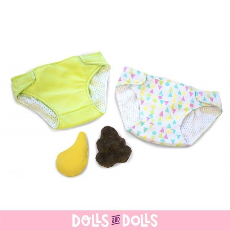 Complementi per bambola Rubens Barn 45 cm - Rubens Baby - Set pannolini