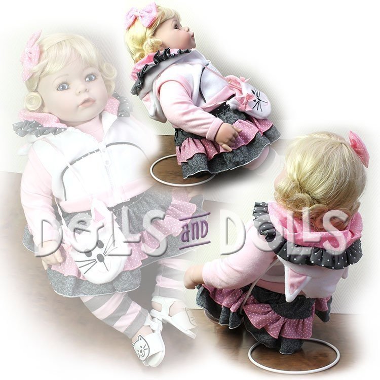 Sedia da bambola in metallo 3401 in bianco per tipo Toddler (Adora)