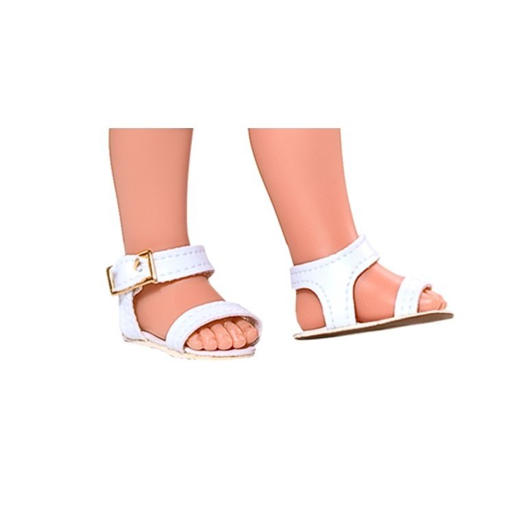 Accessori per bambole Vestida de Azul 28 cm - Carlota - Sandali bianchi