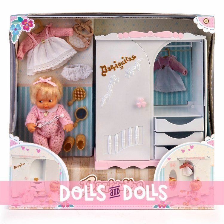 Accessori per bambola Barriguitas Classic 15 cm - Armadio con figura di bambino