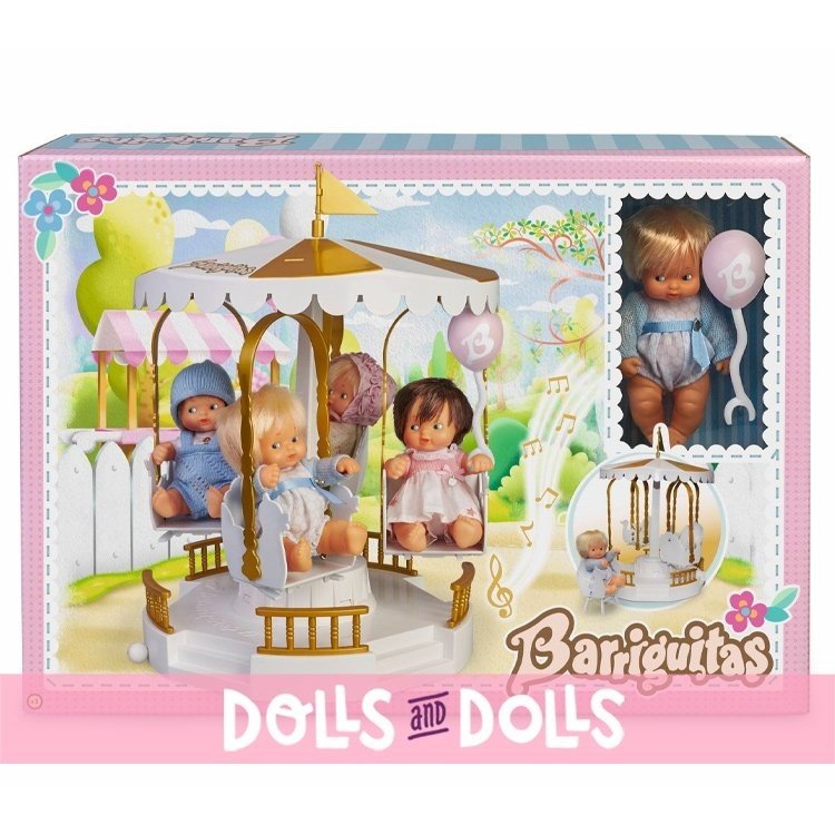 Accessori per bambola Barriguitas Classic 15 cm - Giostra con figura di bambino
