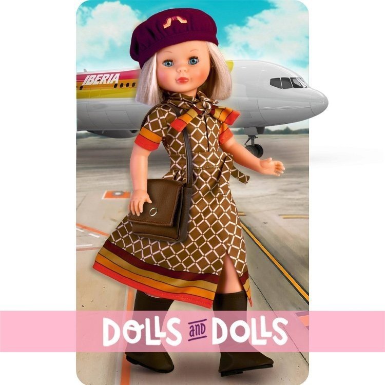 Bambola da collezione Nancy 41 cm - Nancy Collection Assistente di Volo Riedizione 2023