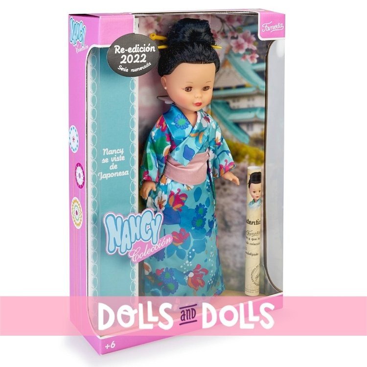 Bambola da collezione Nancy 41 cm - Giapponese / Riedizione 2022