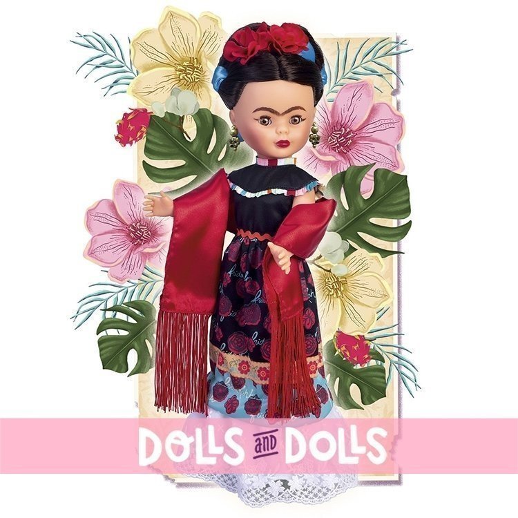 Bambola da collezione Nancy 41 cm - Nancy Collezione - Nancy Frida Kahlo