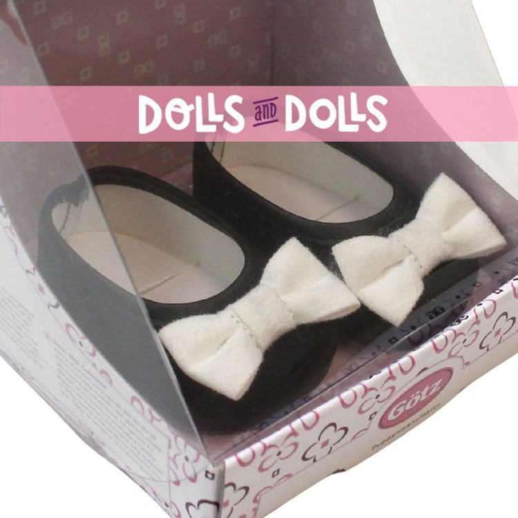 Complementi per bambola Götz 45-50 cm - Ballerine con fiocco