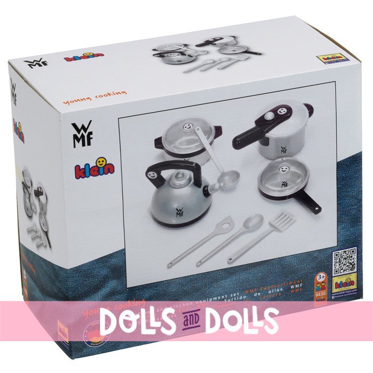 Klein 9430 - Assortimento di pentole giocattolo WMF